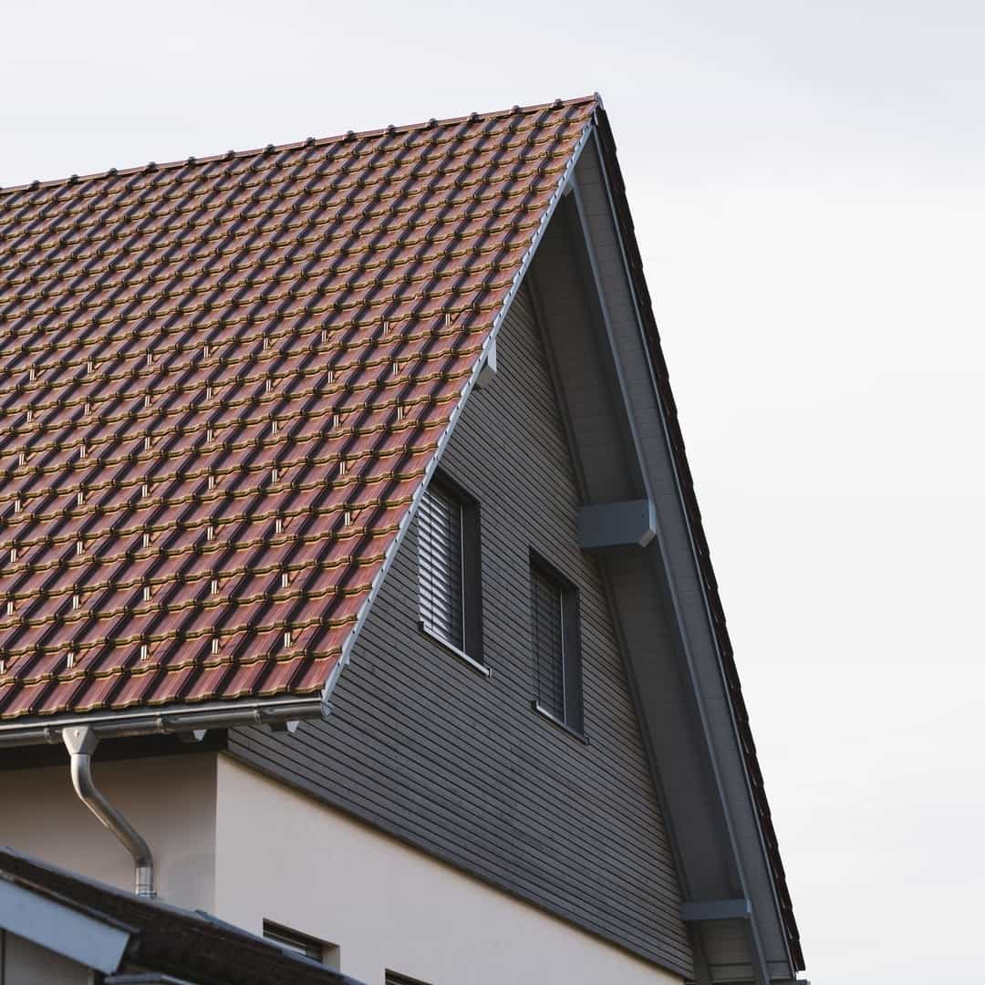 Bild einer Holzfassade