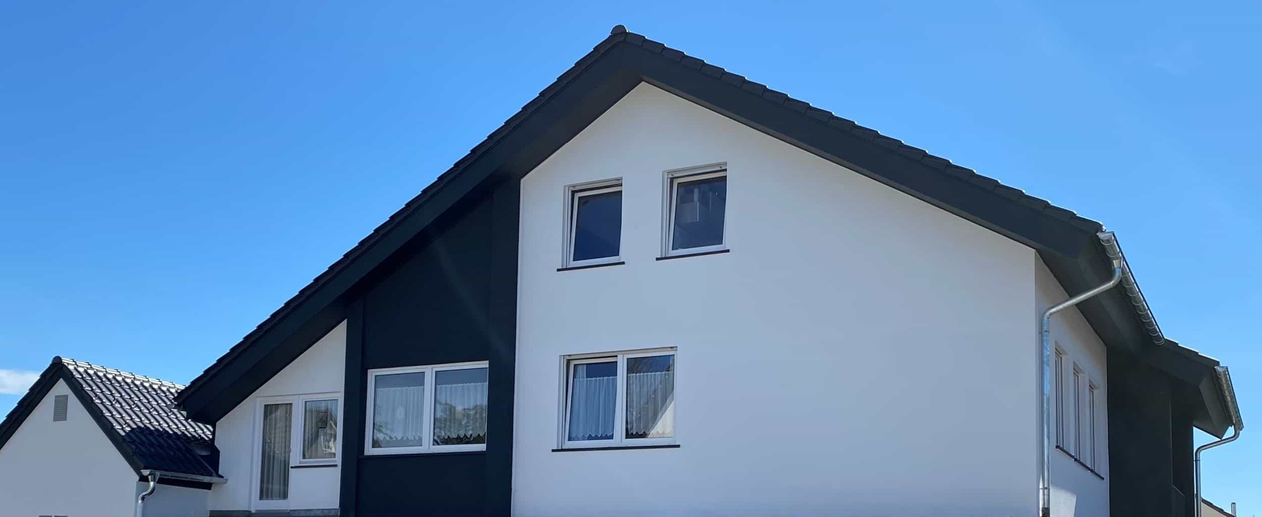 Bild einer Holzfassade