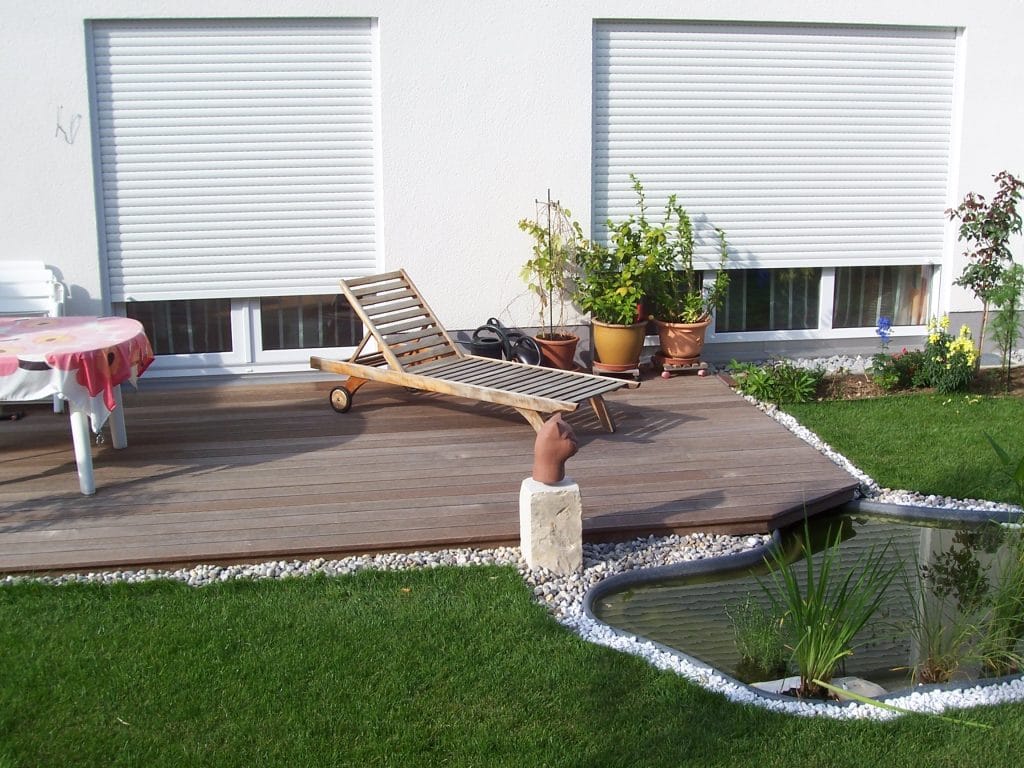 Terrasse aus Bangkirai