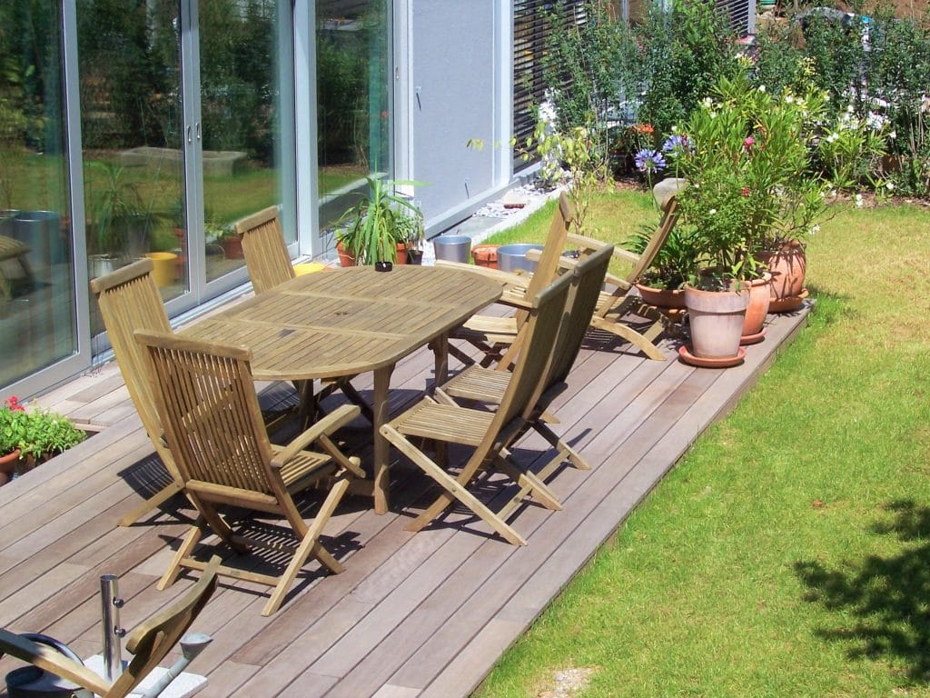 Terrasse aus Itauba
