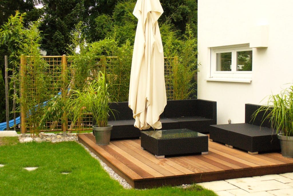 Terrasse aus Itauba