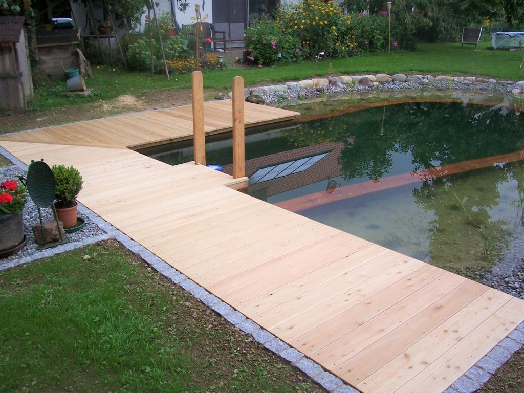 Terrasse aus Sibirische Lärche